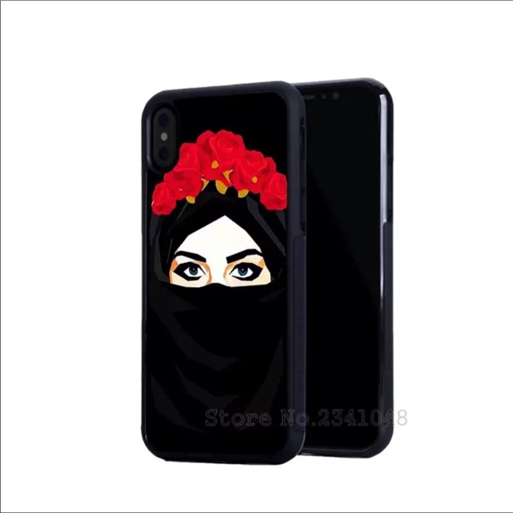 iPhone X Rose Crown Phone Case